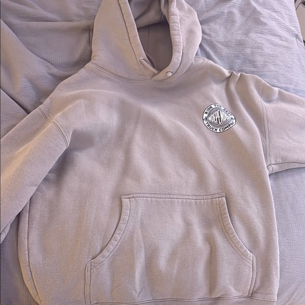 Gray Hoodie with Logo